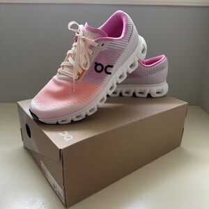 NIB On Cloud 6 Push - Women's 9 - Raspberry / Tangerine - Pink / Orange Running